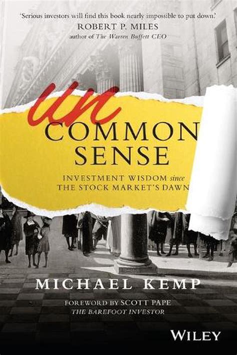 uncommon sense investment wisdom markets PDF